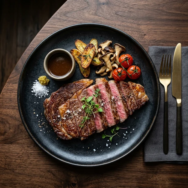 Chef USDA Prime Wagyu Medallion with Black Truffle Jus